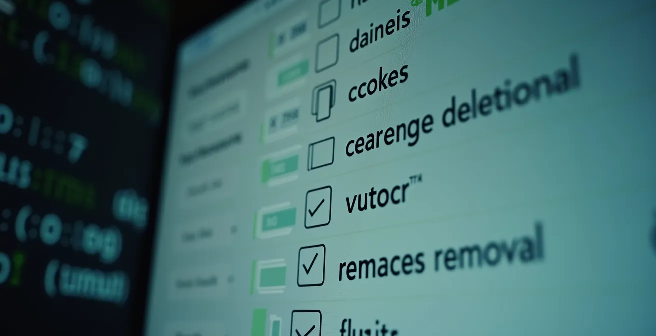 Checklist de securite et etapes de nettoyage complet d'un ordinateur apres une session de jeu