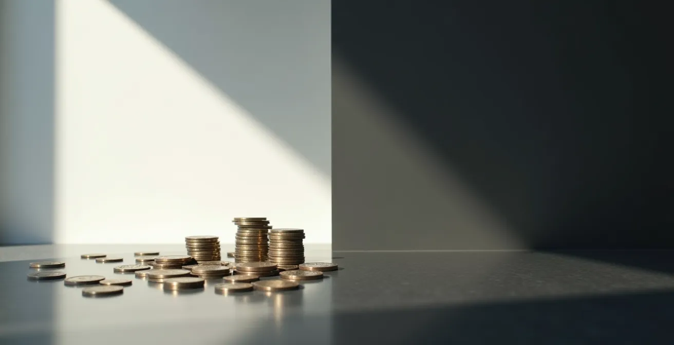 Progression visuelle de la tolérance au jeu, des petites mises aux paris excessifs